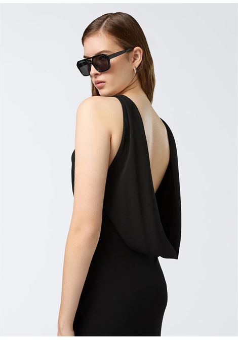 Abito midi carmen donna nero THE ANDAMANE | T190141A TNP263999